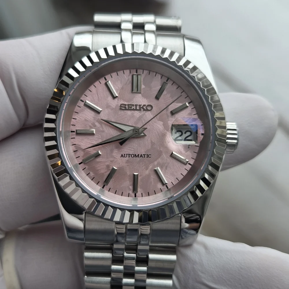 New Seiko Mod 36mm Automatic Watch